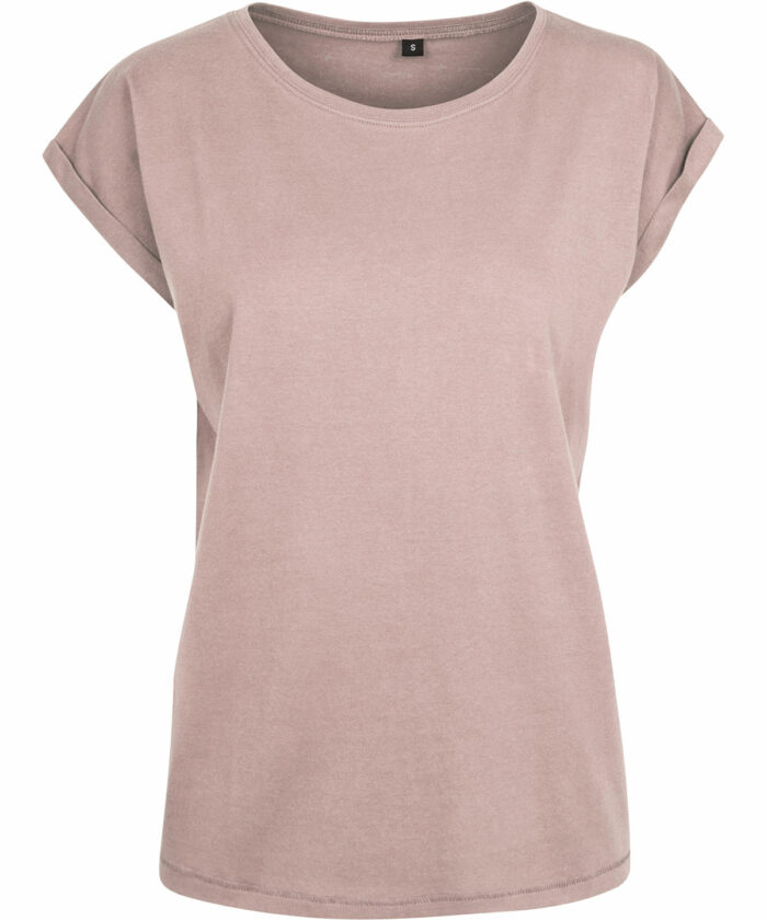 Women's extended shoulder tee - Image 51