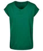 Women's extended shoulder tee - Image 8