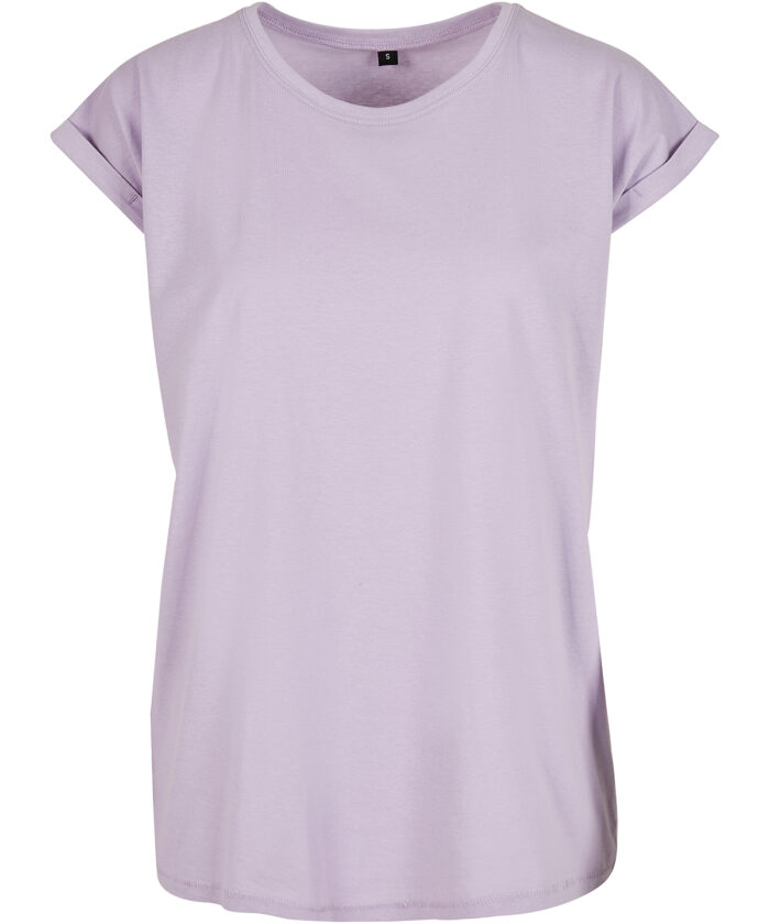 Women's extended shoulder tee - Image 96