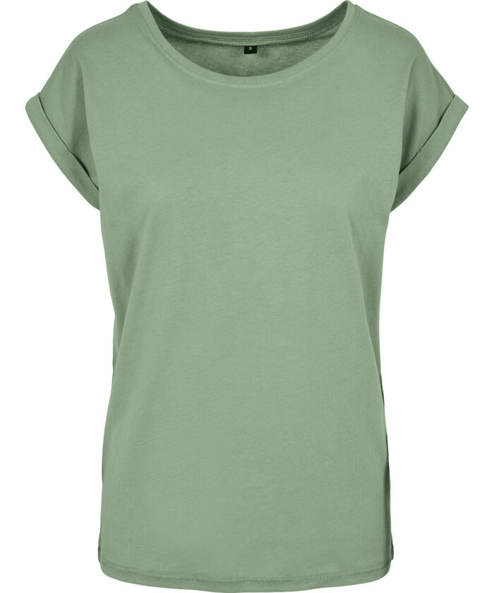 Women's extended shoulder tee - Image 114