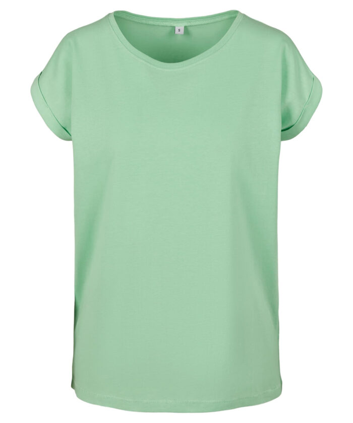 Women's extended shoulder tee - Image 132