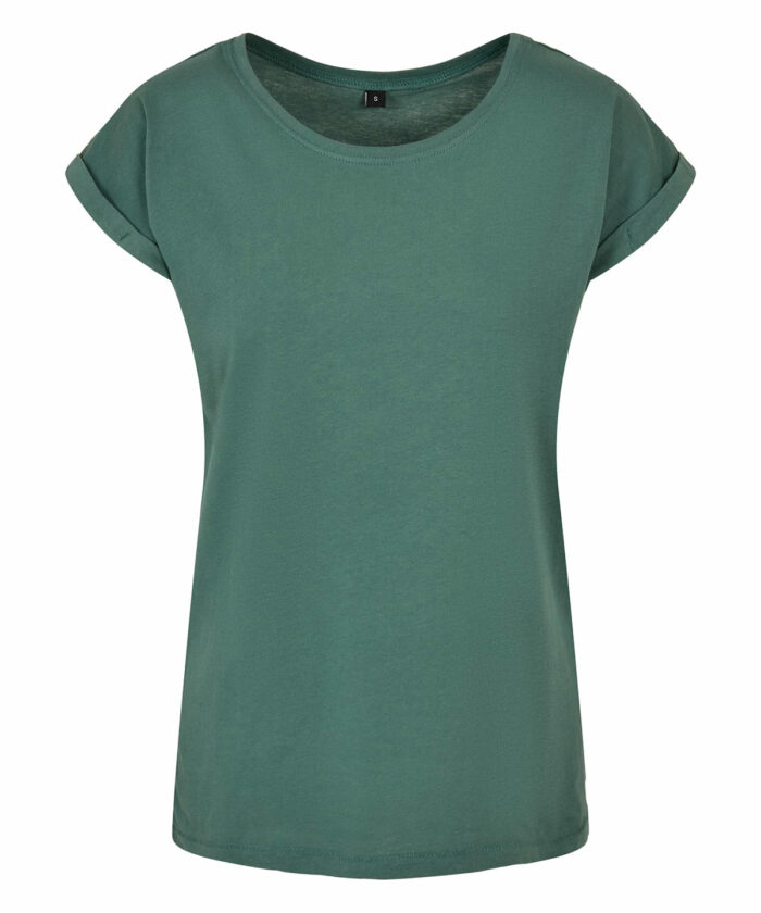 Women's extended shoulder tee - Image 159