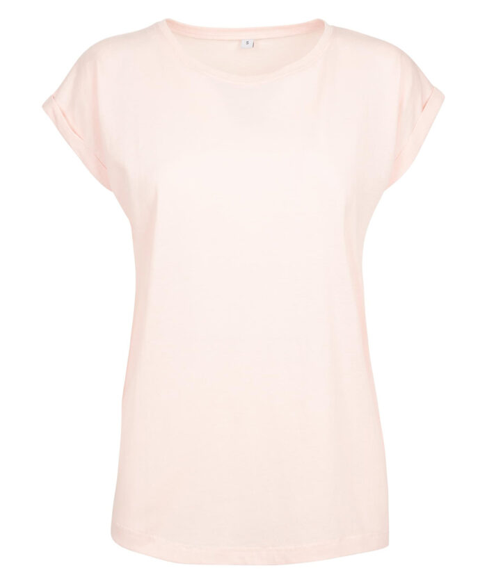 Women's extended shoulder tee - Image 177