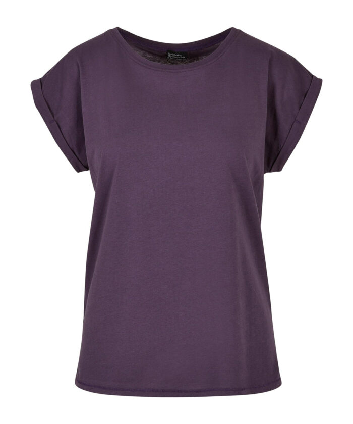 Women's extended shoulder tee - Image 186