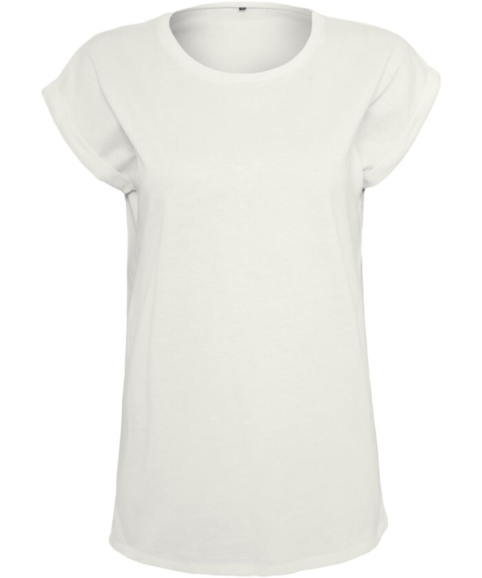 Women's extended shoulder tee - Image 195