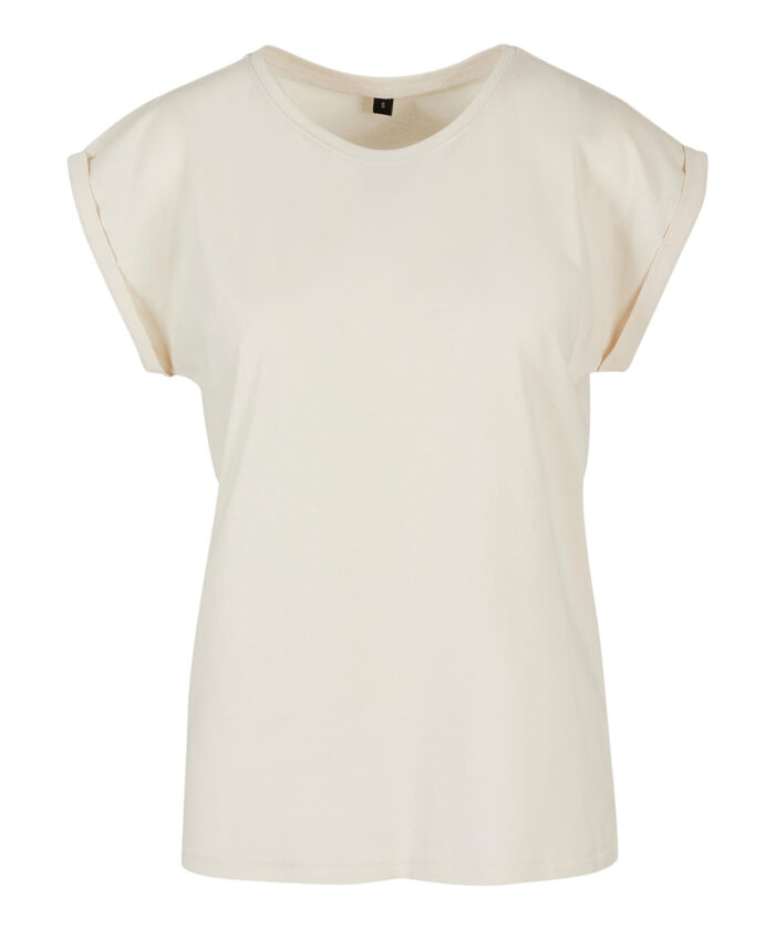 Women's extended shoulder tee - Image 201