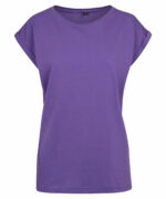 Women's extended shoulder tee - Image 28
