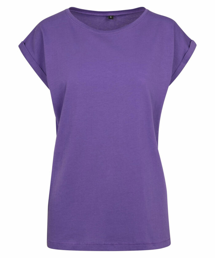 Women's extended shoulder tee - Image 237