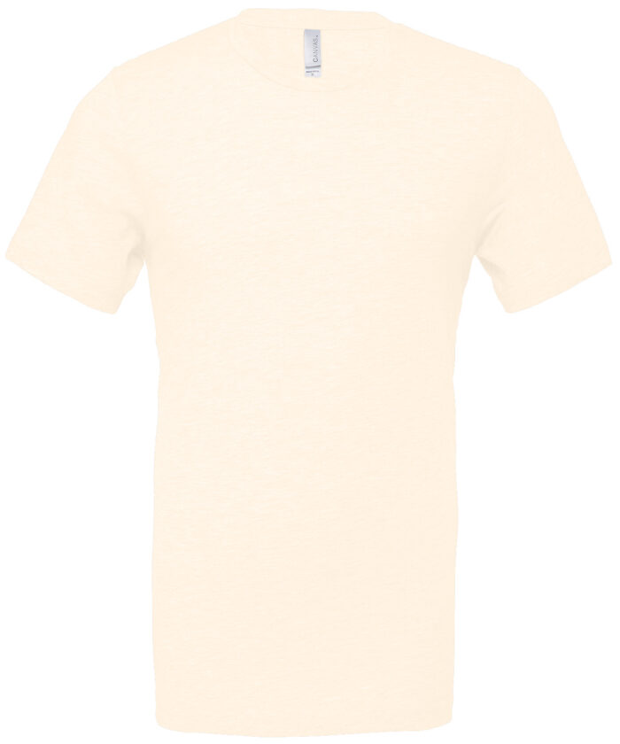 Unisex heather CVC short sleeve t-shirt - Image 122