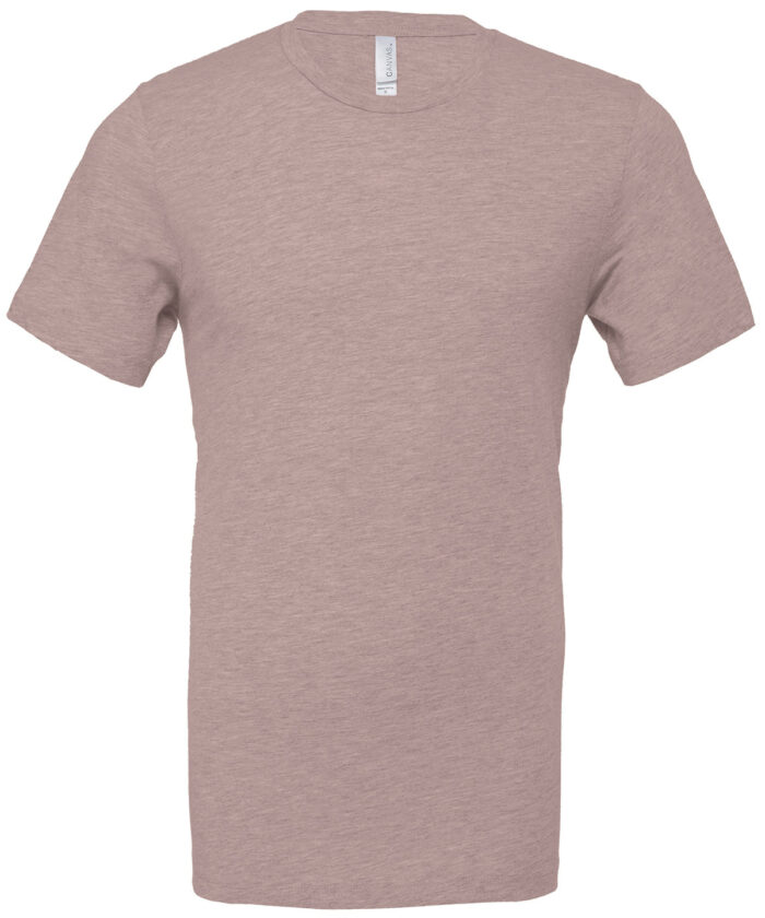 Unisex heather CVC short sleeve t-shirt - Image 140