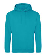 Leavers College hoodie with left chest School logo embroidered and Back numbers and names Printed - Image 48