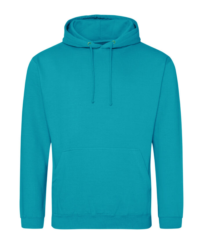 Leavers College hoodie with left chest School logo embroidered and Back numbers and names Printed  - Image 335