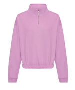Women's cropped 1/4 zip sweat - Image 5