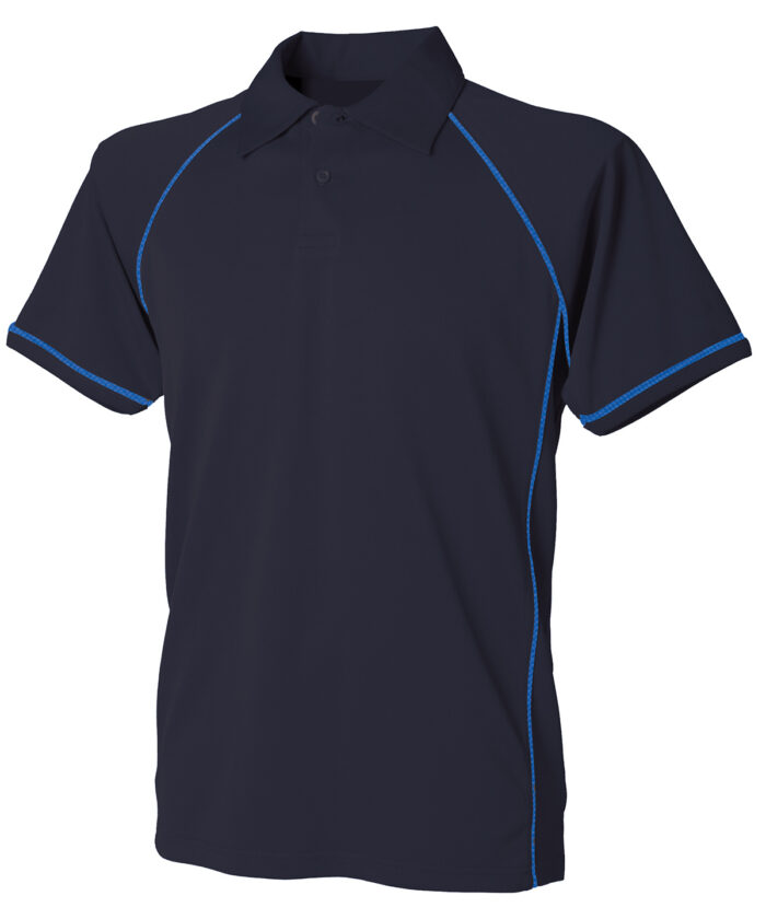 Kids piped performance polo - Image 21