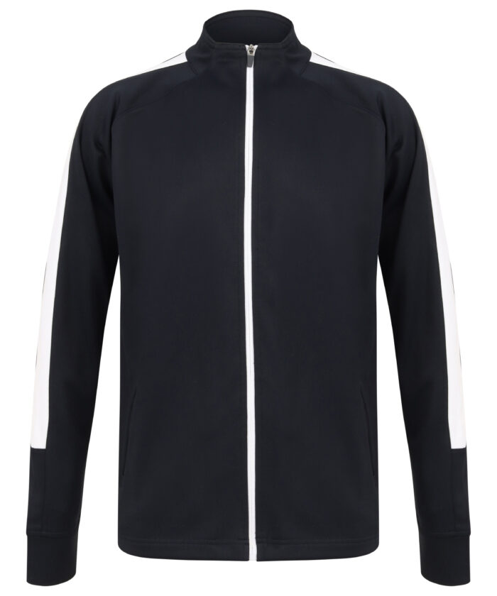 Knitted tracksuit top - Image 1