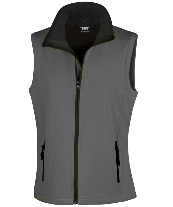 Women's printable softshell bodywarmer - Image 13