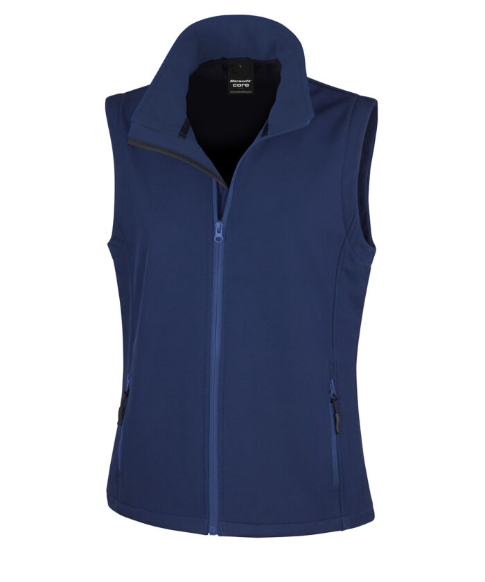 Women's printable softshell bodywarmer - Image 19