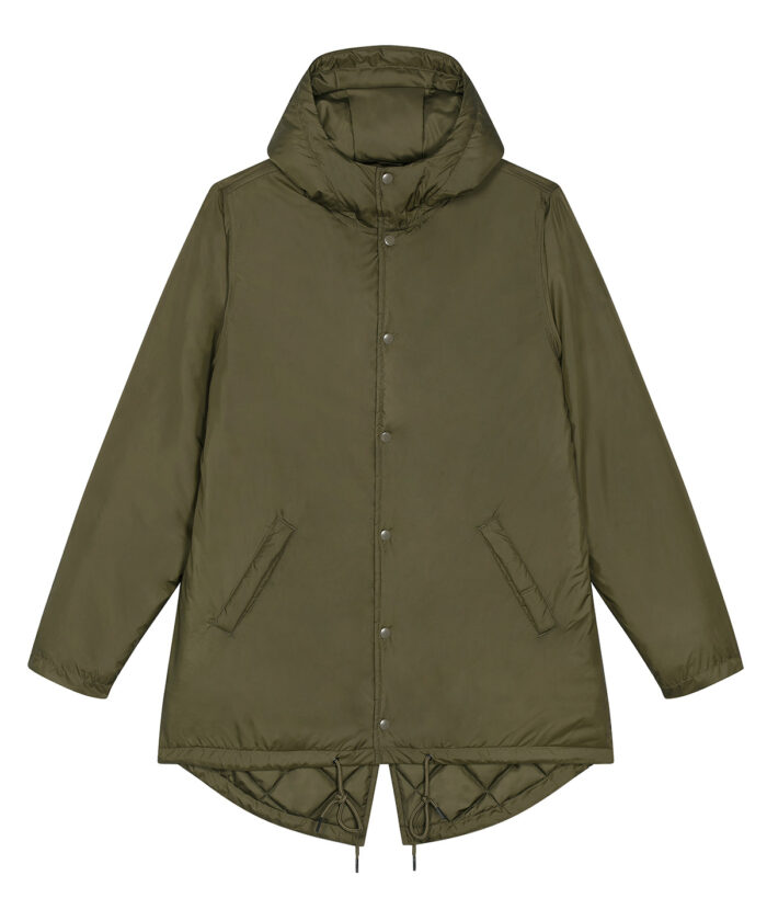 Unisex padded parka jacket (STJU841) - Image 9