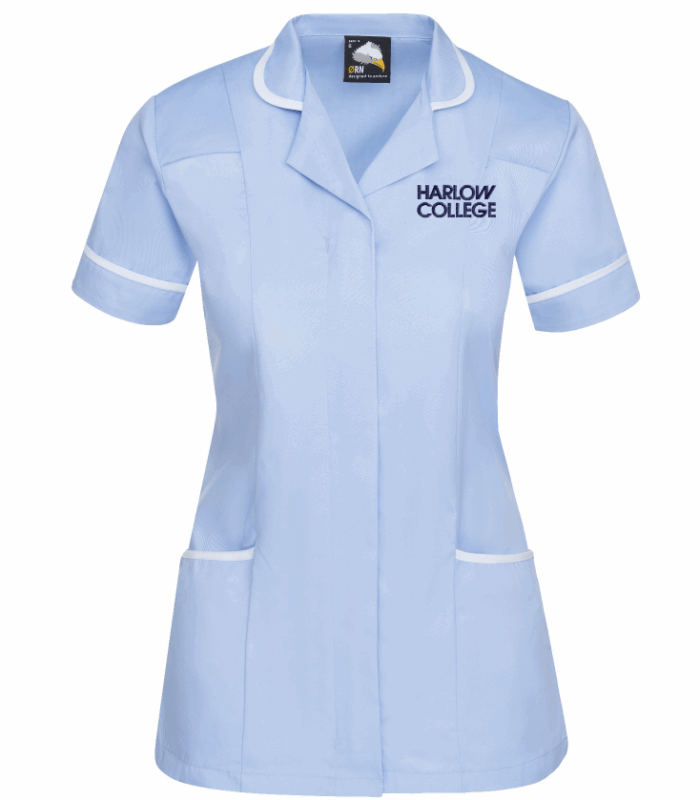 Harlow College Ladies Classic Tunic- Sky Blue - 8600 - Image 1