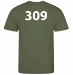 309 SAWBRIDGEWORTH SQUADRON -  JC001 COOL T– EARTHY GREEN *NON REFUNDABLE - Image 2