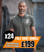 RX101 Pro polos with Sewn Chest Logo x 24 ***SPECIAL OFFER