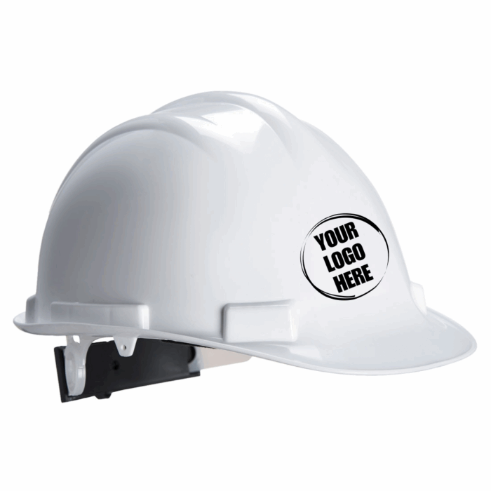 PW50 - Expertbase Safety Helmet x 25 with your Logo on Front - Image 1
