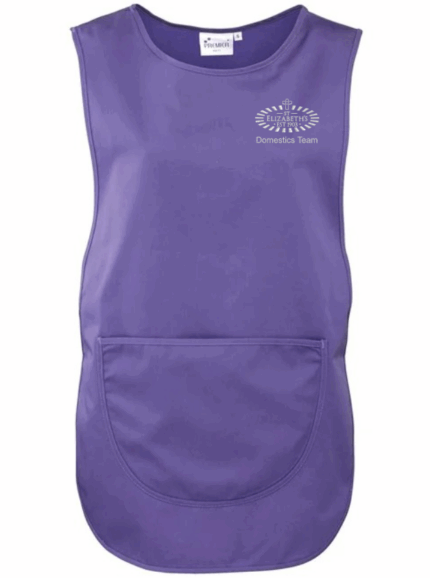 St. Elizabeth’s – DOMESTIC TEAM – PR171 Tabard - Purple***Non Returnable