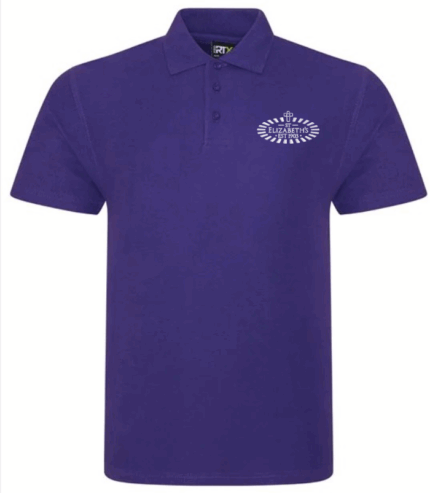 St. Elizabeth’s  – RX101 Polo Shirt – Purple***Non Returnable